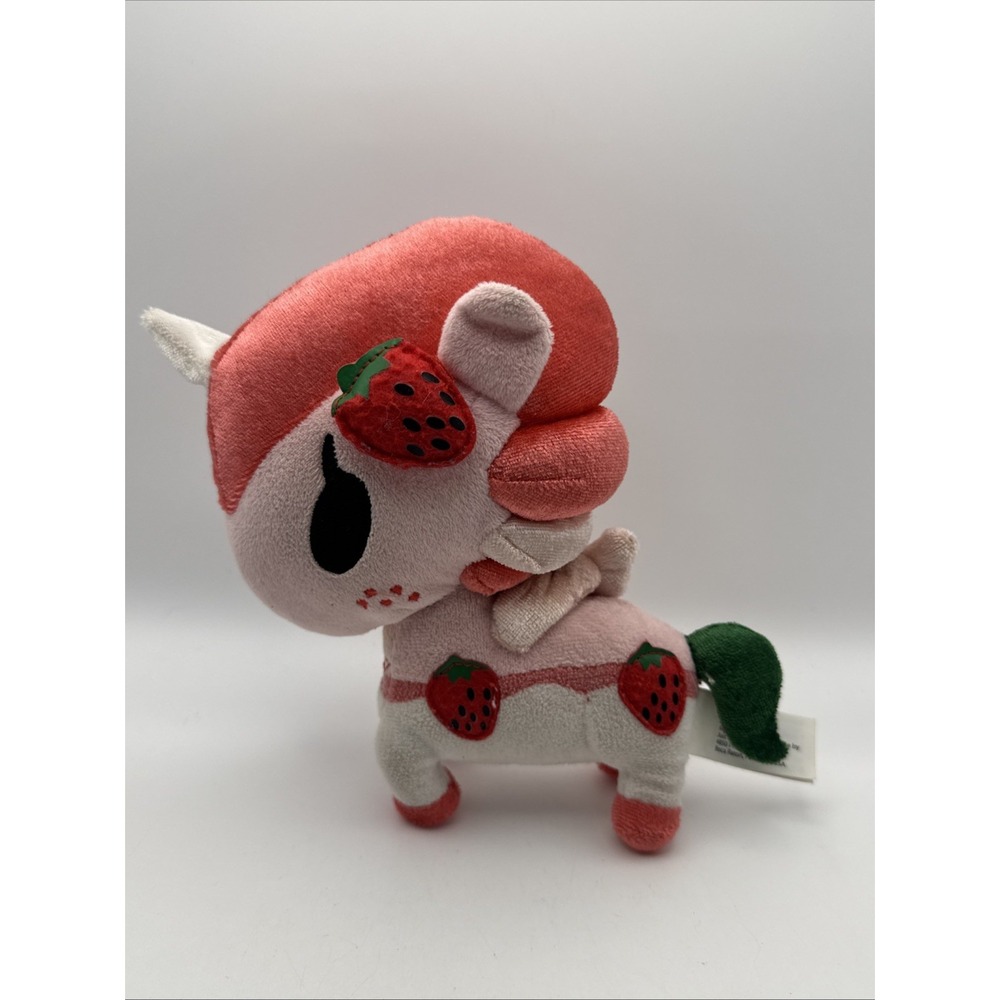 Neon Star Tokidoki Plush Unicorno Ruby Strawberry Unicorn 8"